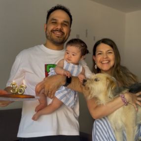 Yeraldine, Family in Sant Feliu de Llobregat