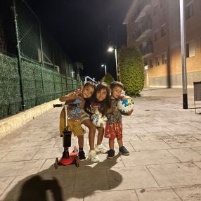 Julen, Familia en Cubelles