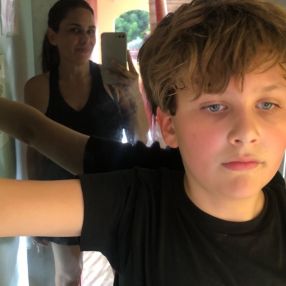 Cristy Cavazos, Familia en Benalmádena