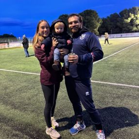 Leana, Familia en Zaragoza