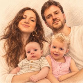 Carlota, Familia en Vilafranca del Penedès
