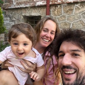 Cristina, Familia en San Lorenzo de El Escorial