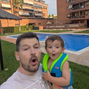 Luis, Familia en Salou