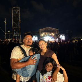 Willian byron, Familia en Arrecife