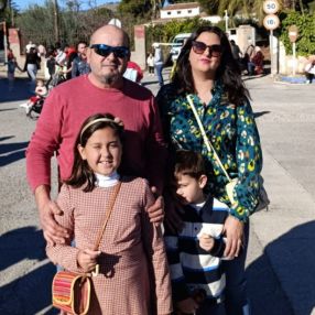 Noelia López, Familia en Lébor Alto
