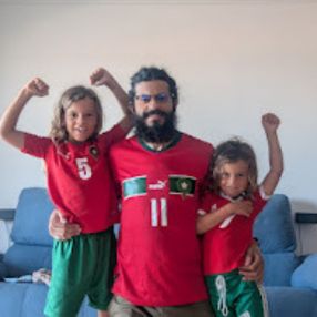 Yassine, Familia en Cubelles