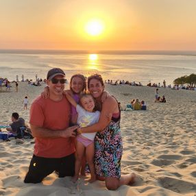 Idoia, Familia en Zarauz