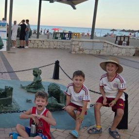 Andrei, Familia en Mijas