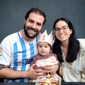 Cristina, Family in Málaga