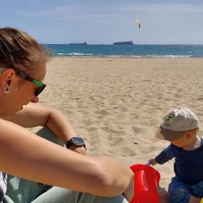 Aleksandra, Familia en Algeciras