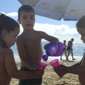 Javier, Familia en Logroño