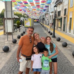 Yanina, Family in San Lorenzo de El Escorial