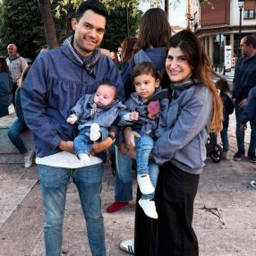 Veracruz, Familia en Madrid