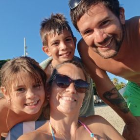 Maria Luz, Familia en Cambrils