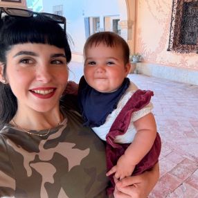 Aylén, Familia en Blanes