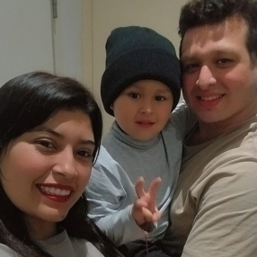 Yuliana, Familia en Sant Pol de Mar