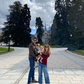 David, Familia en Madrid