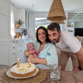 Alba, Family in Madrid