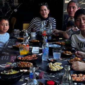 Wilmayra, Familia en Blanes