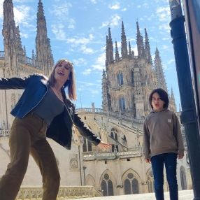 Verónica, Familia en Alcorcón