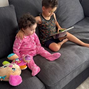 Mónica, Familia en La Coruña