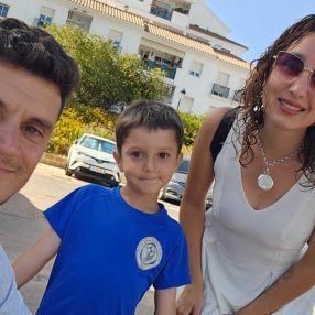 Luciano, Familia en Benalmádena