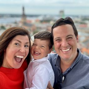 Sarah, Family in Ibiza