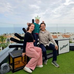 Christoffer, Familia en Málaga