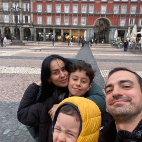 Danna, Familia en Torrevieja