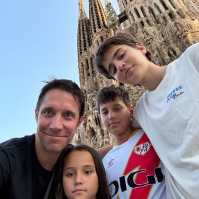 Felipe, Family in Platja d'Aro