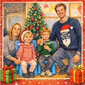 NICOLAS MARTINEZ, Familia en Cantabria