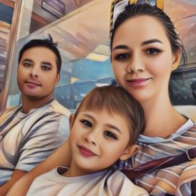 María, Family in Benaguacil