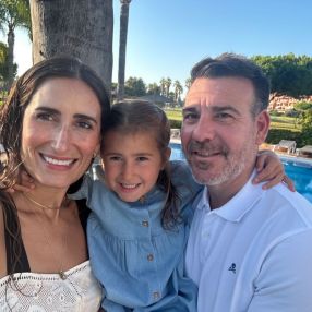Cristina, Familia en El Rosario