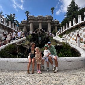 Megan, Family in Sitges
