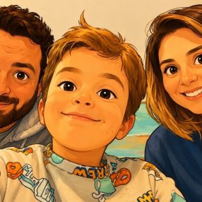 Denis, Familia en Boadilla del Monte
