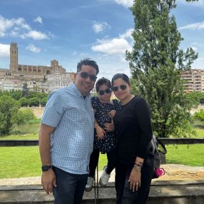 David, Family in san miguel de abona