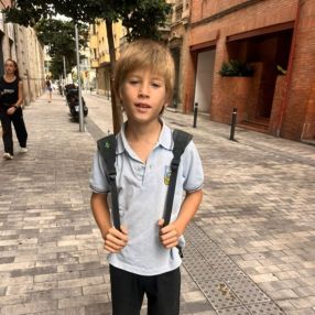 Mario, Familia en Barcelona