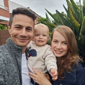 Karolina, Familia en Premià de Mar
