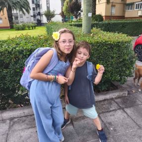 Mishell, Familia en Móstoles