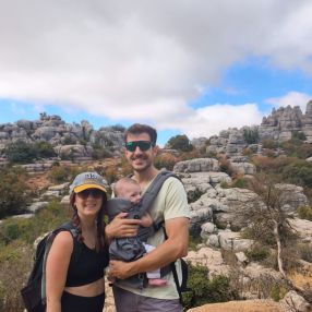 Isabel, Familia en Estación de Cártama