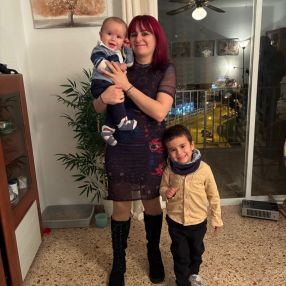 Sandra, Family in Alcalá de Henares