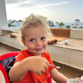 Anita, Familia en San Roque