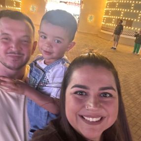 Lydia, Familia en Badajoz