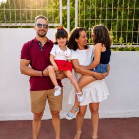 David jesus, Familia en Mijas