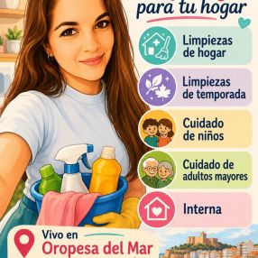 Maria yolanda, Niñera o canguro en Orpesa