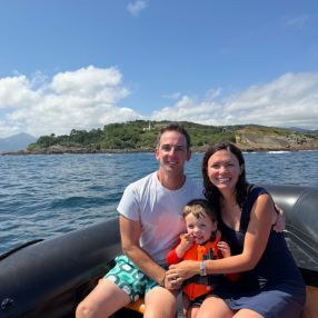 Maggie, Family in San Sebastián