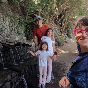 Familia Delgado Hernandez, Family in La Cuesta