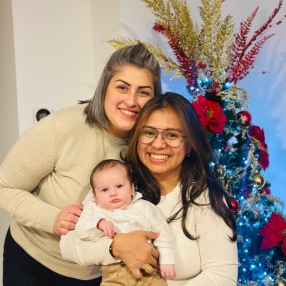 Luz Angela, Family in Fuenlabrada