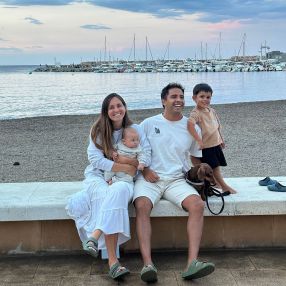 Sara, Familia en Caldes d'Estrac