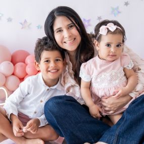 Maria Alejandra, Family in Barcelona